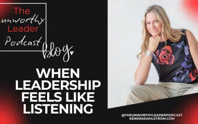 When Leadership Feels Like Listening